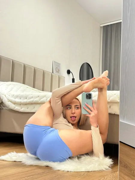 stretching