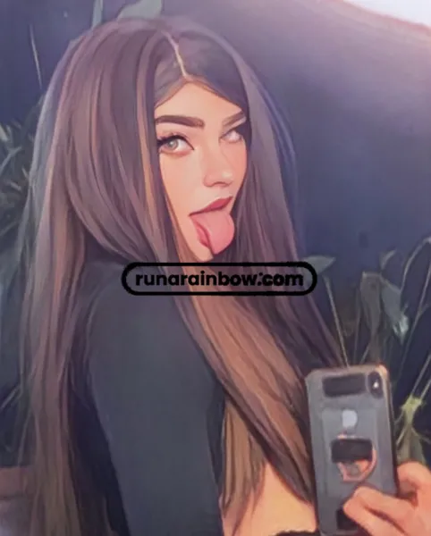 amateur-brunette-long-tongue-2
